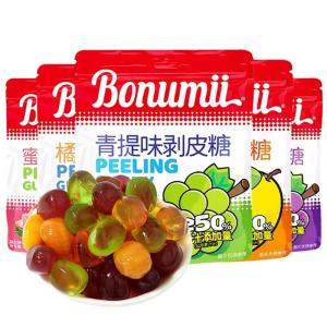 Bonumii Fruit Flavor Peeling Candy 95g 5 Flavors