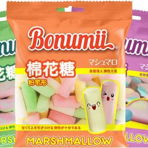 Bonumii Fruit Flavour Marshmallow 80g 6 flavor