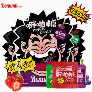 Bonumii Fruity Popping Candy 80g 3 flavors