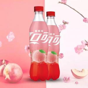 Coca-Cola Bottle 500ml Peach Flavor