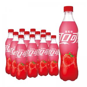 Coca-Cola Bottle 500ml Strawberry Flavor