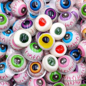 Deer Da Da Eyeball Exploding Gummy Candy Halloween Hot Sale 900g 12 Flavors