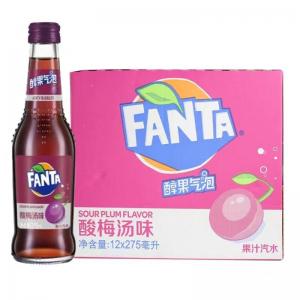 Fanta Fruit Sparkling Water 275ml 2 Flavors