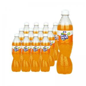 Fanta Sugar Free Soda Water 500ml Orange Flavor