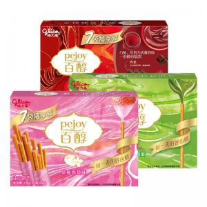 Glico Pejoy Filled Biscuits 126g 3 Flavors