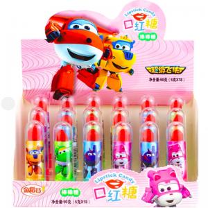 Golden Rice Lipstick Shaped Fruit Flavored Candy 90g