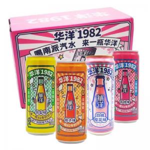 Huayang 1982 Fruit Soda 4 Flavors