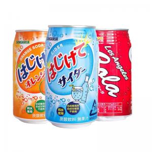 Japan Sangaria Carbonated Drink 350ml 3 Flavors