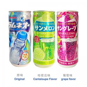 Japan Sangaria Fruit Flavored Carbonated Drink 250ml 3 Flavors