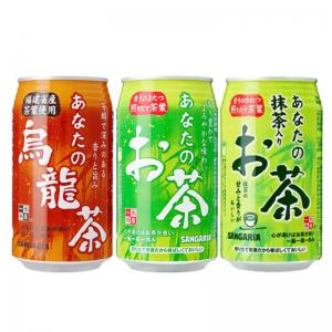 Japanese Sangaria Tea Drink 340ml 4 Flavors