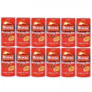 Japanese imported Asahi WONDA coffee drink 185ml 4 flavors