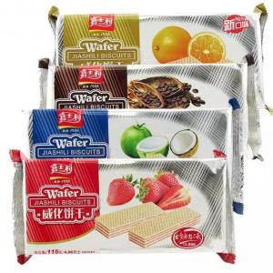 Jiashili Wafer Biscuits 115g 6 Flavors