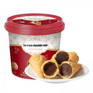 Jinhaodi Ice Cream Chocolate Cone 156g 2 Flavors