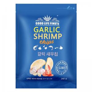 Korean CRAB shrimp chips 240g 2 flavors