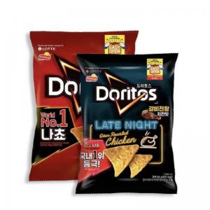 Korean Doritos Corn Potato Chips 84g 2 Flavors