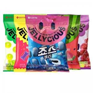 LOTTE South Korea imported Jelly cious soft candy 8 flavors