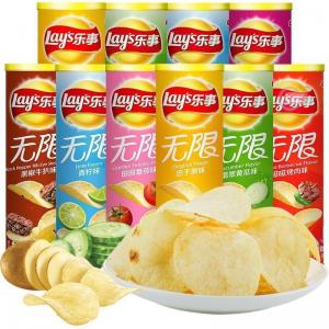 Lay's Unlimited Potato Chips 90g 7 Flavors