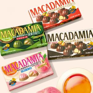 Meiji Macadamia Nut Chocolate 58g 4 Flavors