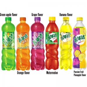 Mirinda Fruit Flavored Carbonated Drink Bottle 600ml 6 Flavors