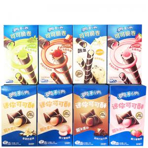 New Packaging Oreo Mini Cocoa Crisp 40g 4 flavor