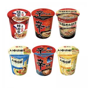Nongshim Shin Ramyun Cup Noodles 70g 6 Flavors
