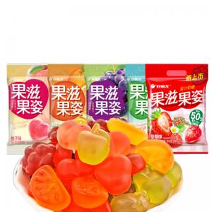 Orion Fruity Fruity Fruity Gummy Candy 60g 4 flavors