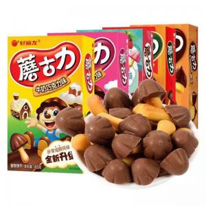 Orion Mushroom Biscuits 48g 4 flavors
