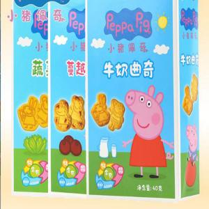 Peppa Pig Milk Cookies 120g 3 flavors
