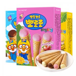 Pororo Korean Ice Cream Stick Biscuits 53.4g 4 Flavors