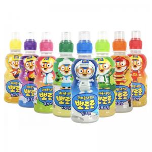 South Korea imported Pororo children's fruit drink 235ml 8 flavors