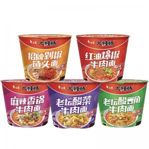 Swan White Elephant Chinese version Da La Jiao instant noodles in 4 flavors