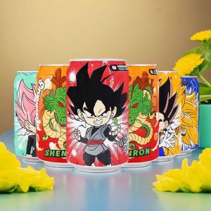 Taiwan Dragon Ball co-branded sparkling water drink 330ml 6 flavors