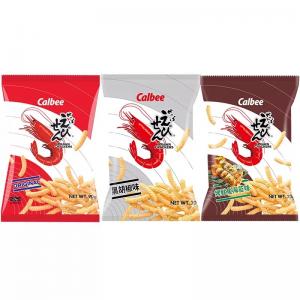 Thailand imported Calbee shrimp crackers 70g 90g 2 flavors