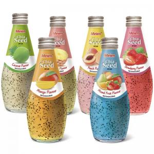 Thailand imported Meien Chia Seed Soft Drink 290ml 6 flavors
