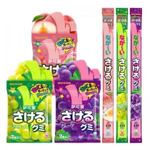 UHA Japanese imported fruit flavored soft candy 32.9g 4 flavors